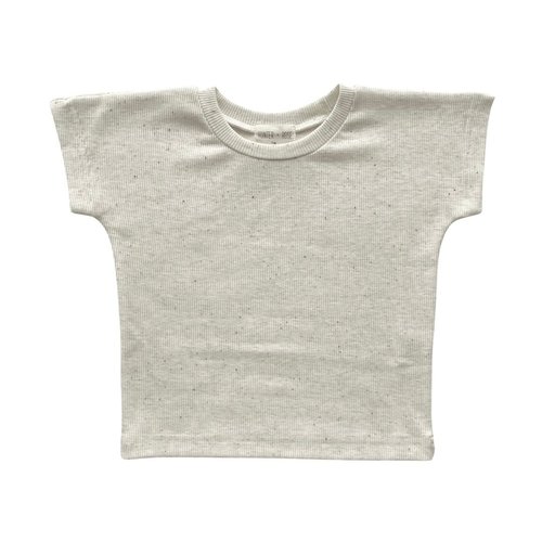 Hunter + Rose Hunter + Rose - Jesse tee - Milk flecked Hunter + Rose Hunter + Rose - Jesse tee - Milk flecked