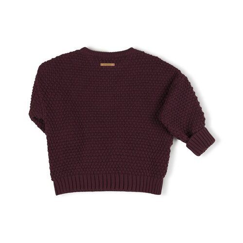Nixnut NIXNUT - Tur knit sweater Bordeaux Nixnut NIXNUT - Tur knit sweater Bordeaux