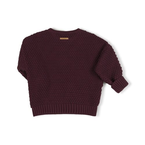 Nixnut NIXNUT - Tur knit sweater Bordeaux