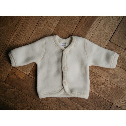 Joha Joha - Wol fleece vestje - Creme