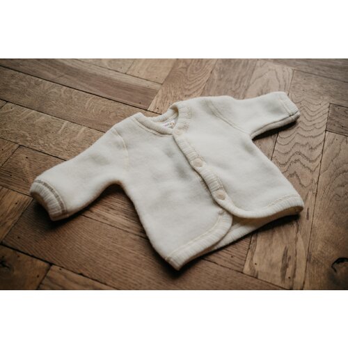 Joha Joha - Wol fleece vestje - Creme