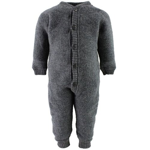 Joha Joha - Wol fleece overall - Antraciet