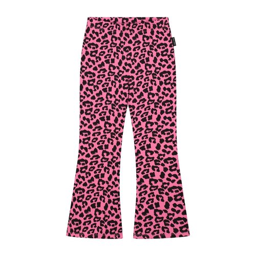 Daily Brat Daily Brat - Leopard flared pants pink Daily Brat Daily Brat - Leopard flared pants pink