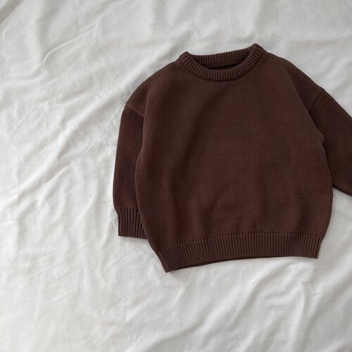 Hunter + Rose Hunter + Rose - Quinn Jumper - Cocoa Hunter + Rose Hunter + Rose - Quinn Jumper - Cocoa