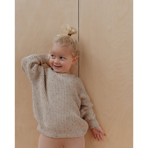 Hunter + Rose Hunter + Rose - Aspen Jumper - Oat Flecked Hunter + Rose Hunter + Rose - Aspen Jumper - Oat Flecked