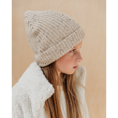 Hunter + Rose Hunter + Rose - Noa Beanie - Oat Flecked Hunter + Rose Hunter + Rose - Noa Beanie - Oat Flecked