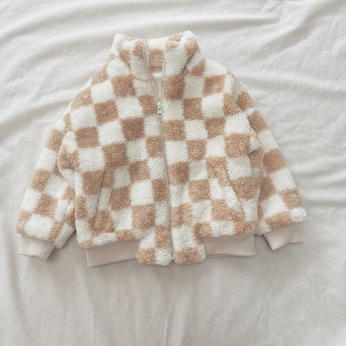 Hunter + Rose Hunter + Rose - Checked Teddy Coat Hunter + Rose Hunter + Rose - Checked Teddy Coat