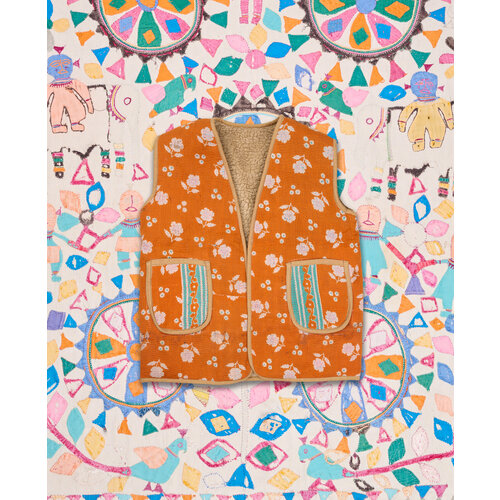 Sissel Edelbo Sissel Edelbo - Preston MINI Kantha Vest n221 Sissel Edelbo Sissel Edelbo - Preston MINI Kantha Vest n221
