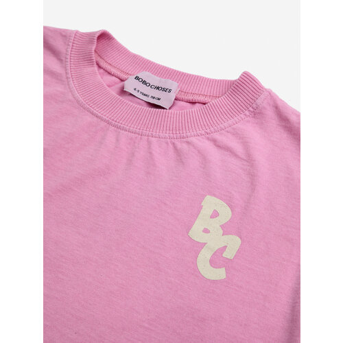 BOBO CHOSES Bobo choses - BC pink T-shirt