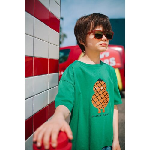 Daily Brat Daily Brat - Peanut man t-shirt summer green