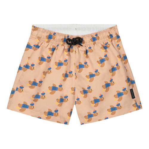 Daily Brat Daily Brat - Flying wabler swimshorts pale stone