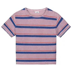 Daily Brat Daily Brat - Striped towel t-shirt breezy lilac