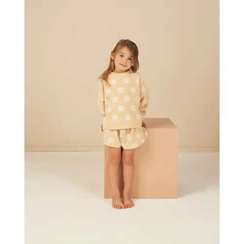 Rylee and Cru Rylee and Cru - Boxy Pullover - Daisy yellow