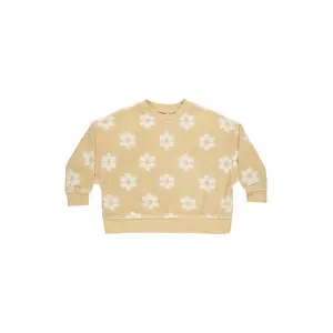 Rylee and Cru Rylee and Cru - Boxy Pullover - Daisy yellow