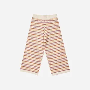 Rylee and Cru Rylee and Cru - Knit wide leg pant - Honeycomb stripe