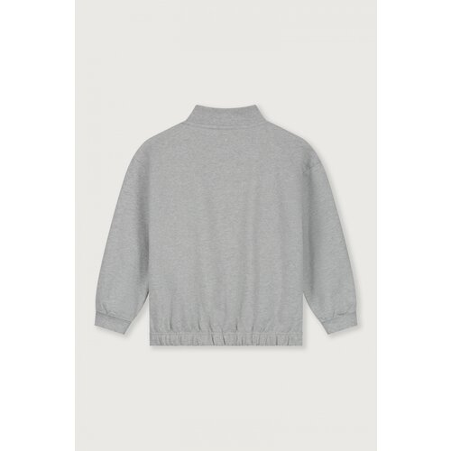 Gray Label Gray Label - Half-zip Jumper GOTS - Grey Melange