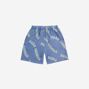 BOBO CHOSES Bobo Choses - Wavy Bobo Choses all over waffle bermuda shorts