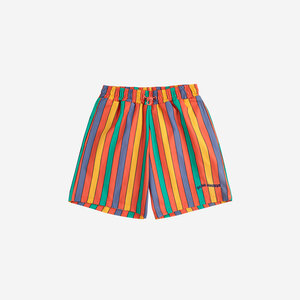 BOBO CHOSES Bobo Choses - Multicolor Stripes swim board shorts
