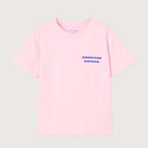 American Vintage AMV American Vintage  - Fizvalley t-shirt - BABY PINK VINTAGE