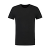 T-shirt slim fit, ronde hals Zwart