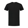 T-shirt regular fit, ronde hals Zwart