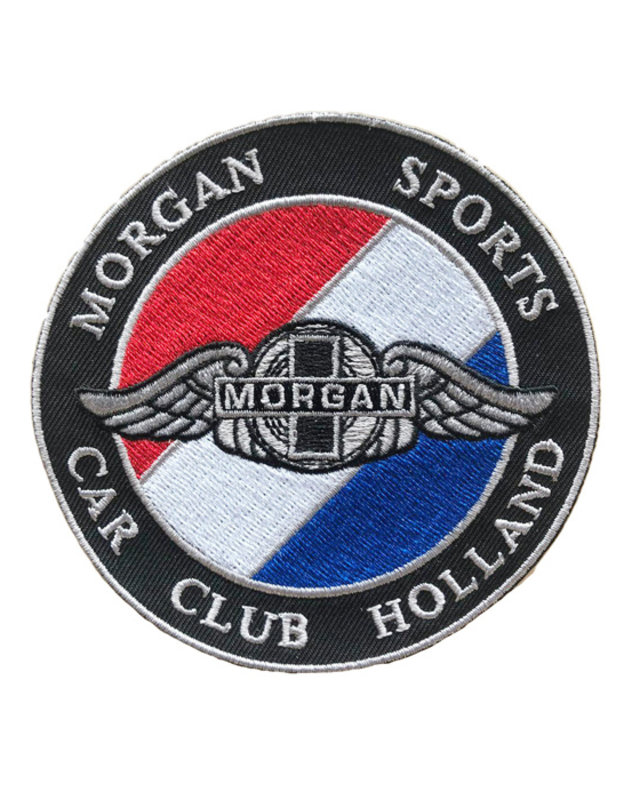 De Werf Geborduurd embleem, Morgan Sports Car Club