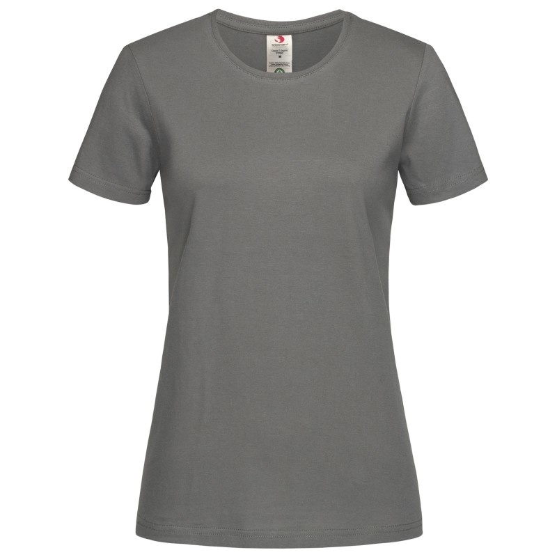 HMZ Stedman Organic Classic-T Fitted T-shirt Short Sleeves for her