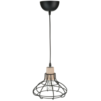 Dulaire Kleine Hanglamp Zwart Industrieel B