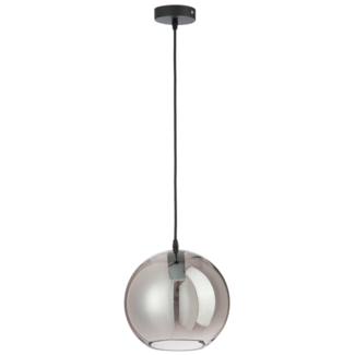 Dulaire Hanglamp Modern Rond Spiegelglas Zilver Eettafel