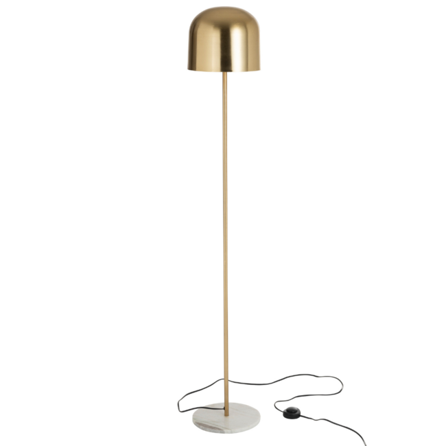 Staande Lamp Design Goud 150 cm