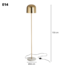 Staande Lamp Design Goud 150 cm