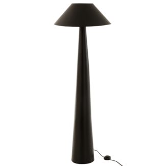 Dulaire Design Vloerlamp Zwart 145 cm