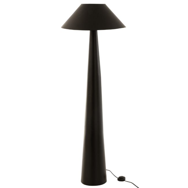 Design Vloerlamp Zwart 145 cm