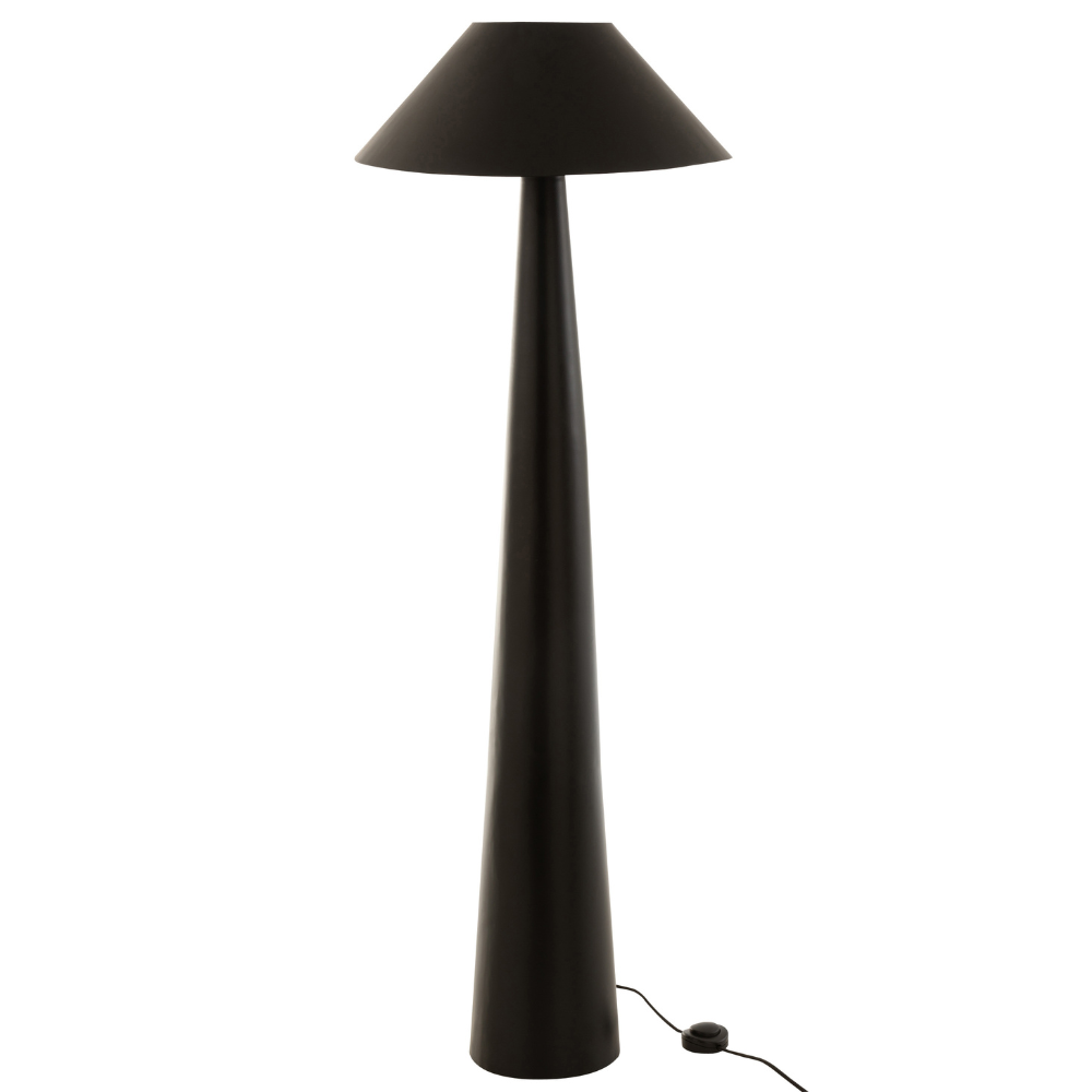 Wijzer Goed opgeleid nevel Design Vloerlamp Zwart 145 cm - Dulaire®