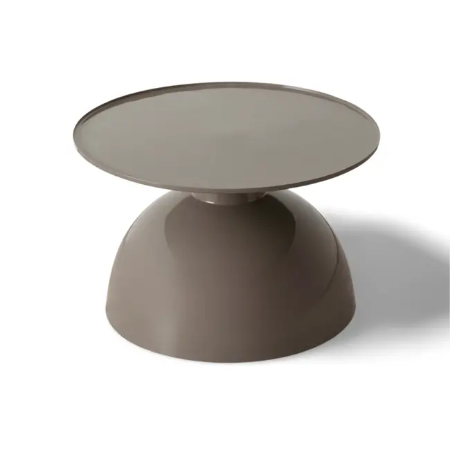 Design Salon/Bijzettafel Modern Bruin Rond Ø 60 cm