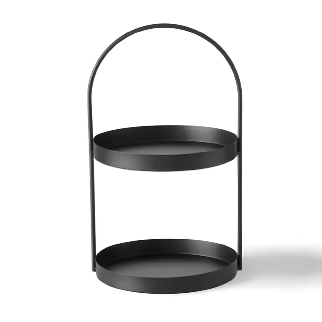 Zwarte Etagere Modern Metaal