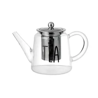 Dulaire Luxe Glazen Theepot Met Filter 1 liter