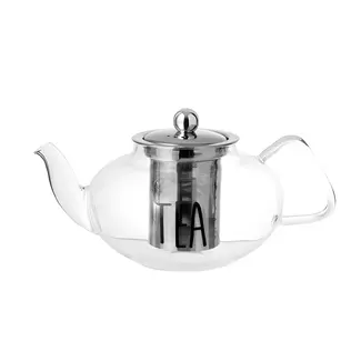 Dulaire Luxe Theepot Glas Met Filter 0.9 liter