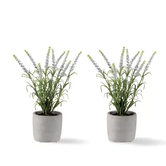 Dulaire Kunstplant Lavendel In Pot 2 st. 28 cm