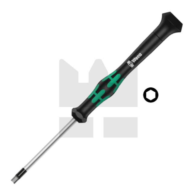 Wera 2054 microschroevendraaier Binnenzeskant - Inbus - 2,5 x 60