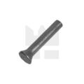 KING Microschroeven Klinknagel platkop - Aluminium - 2 x 6 mm - 100 stuks