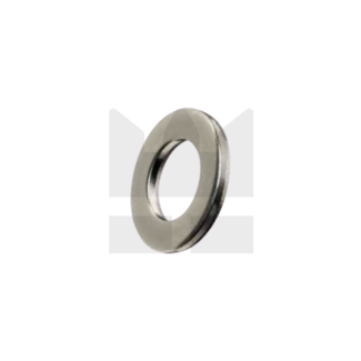 KING Microschroeven Sluitring M1,6 - DIN 125A - RVS - 100 stuks