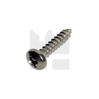 KING Microschroeven Assortiment - Plaatschroef Bolcilinderkop - Kruiskop - ISO 14585 - RVS