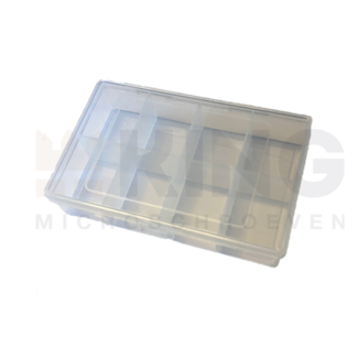 KING Microschroeven Assortimentsdoos - 8-vak - LEEG
