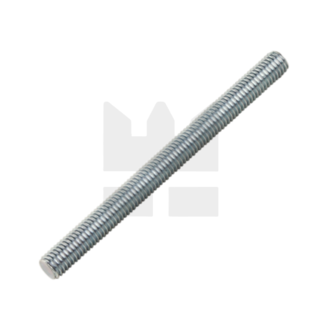 Draadeind - M2 - 25 cm - Staal verzinkt
