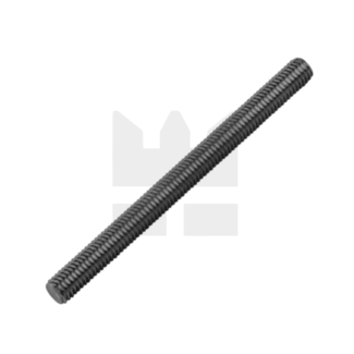 Draadeind - M3 - 25 cm - Blank staal Draadeind - M3 - 25 cm - Blank staal