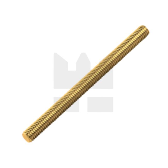 Draadeind - M2 - 25 cm - Messing