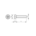 KING Microschroeven Bolcilinderkop schroef DIN 7985 - RVS - Kruiskop - M1,6 x 3 - 50 stuks