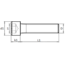 Inbusbout - Binnenzeskantschroef M1,4 x 4 - RVS A2 - DIN 912 - 25 stuks