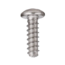 Plaatschroef voor kunststof 3 x 12 mm - RVS -  50 stuks